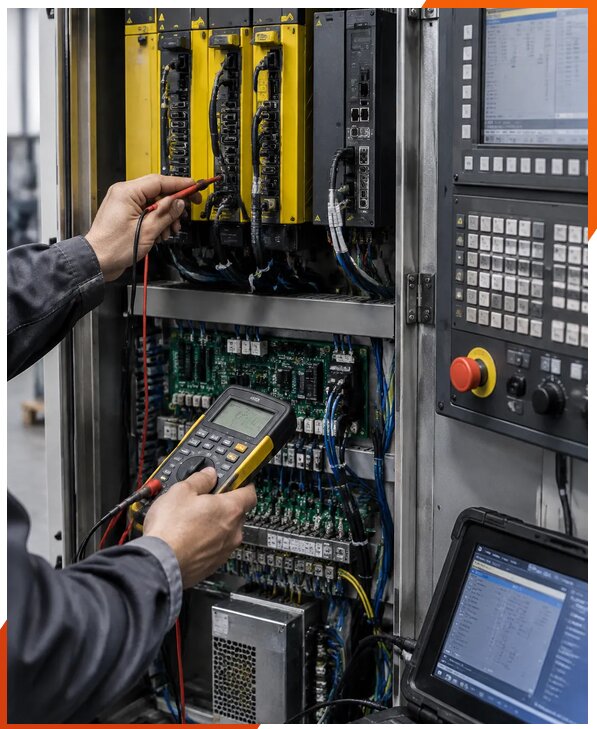 Ремонт систем ЧПУ FANUC в Каспийске от 8654 р. | ЮнионикРу